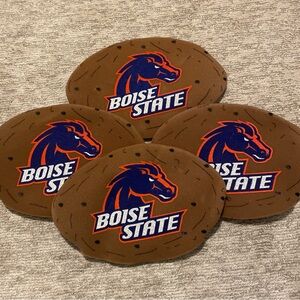 Lot Of 4 Foam Potato Boise State Broncos Broncos NCAA Hat Famous Idaho Potoatoes